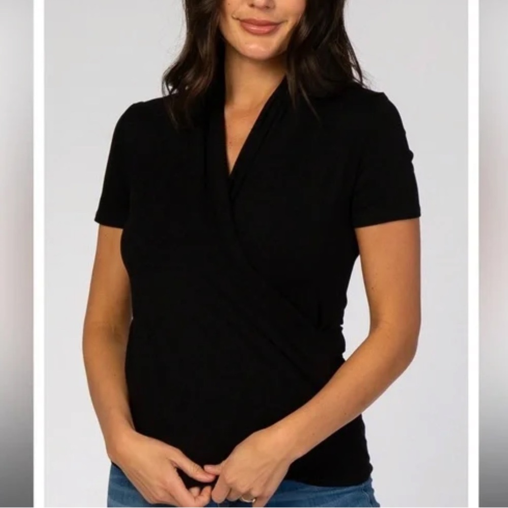 Pinkblush Nursing & Maternity Wrap Top